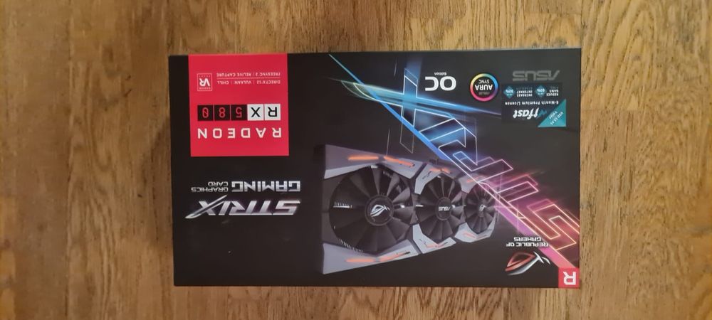 Placa gráfica RX 580