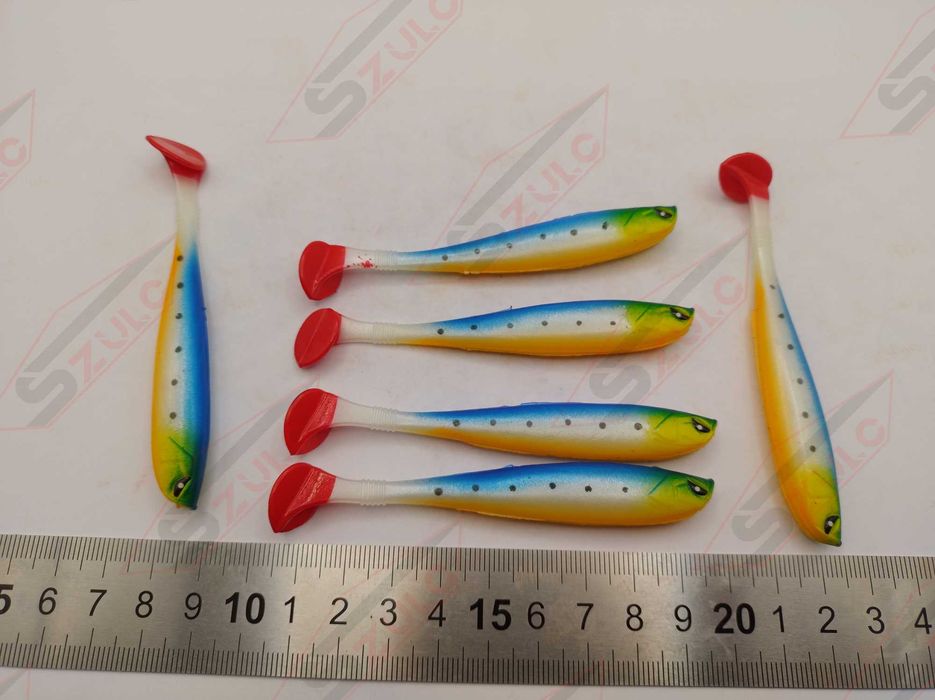 Miękka przynęta wobbler, silikonowa 9cm 4,1g (pakiet 6szt.)