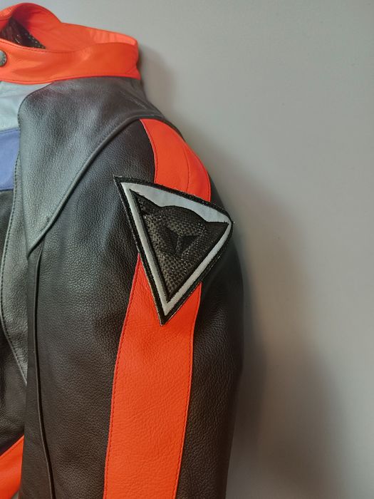 Кожаная винтажная мотокуртка Dainese Evolution TS (L) - отличное состояние!