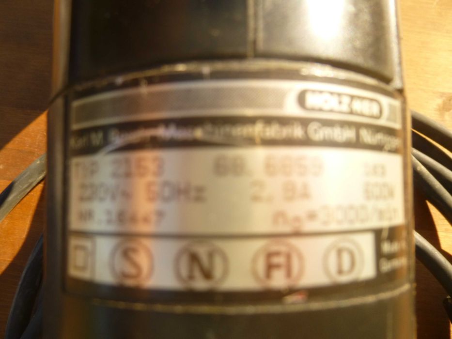 Serra vertical /Tico-Tico profissional, marca HOLZ-HER da Alemanha