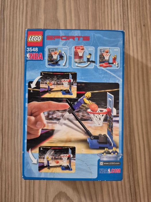 Lego 3548 NBA Slam Dunk Trainer. W oryginalnym opakowaniu, nigdy nie otwierane jak nowe!
