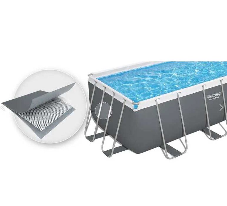 Каркасный бассейн Bestway 56457 Размер 412х201х122см песочный фильтр