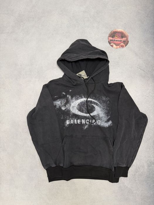 худи Balenciaga Infinity frafity logo hoodie худі vetements maison mar