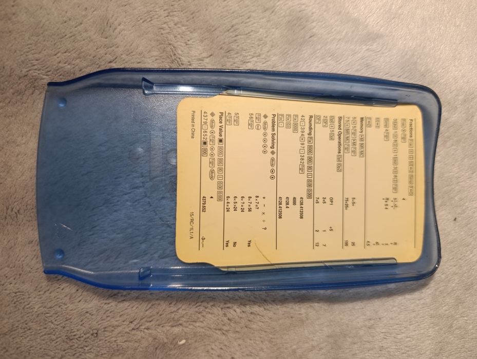 Texas instruments TI -15 niebieski