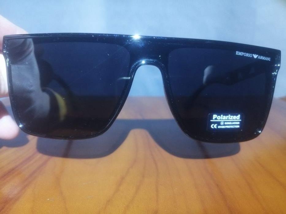 Окуляри Emporio Armani EA7 Black емпоріо армані чорні сонцезахистні