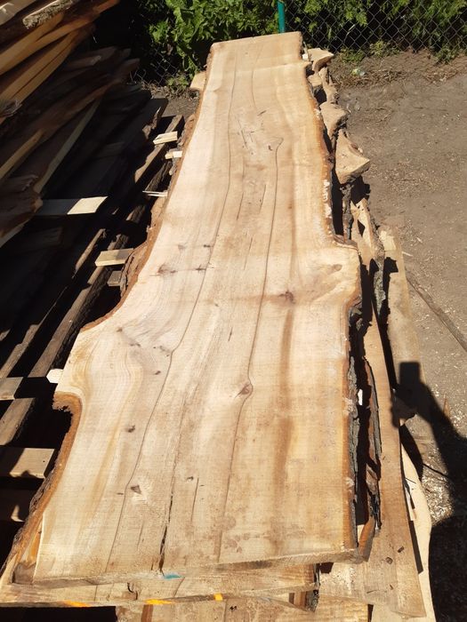 Deski blaty wiązowe 6cm 3cm PIĘKNY RYSUNEK