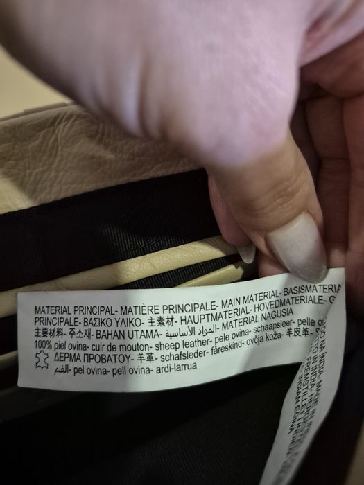 Нова шкіряна жіноча сумка Zara 100% шкіра