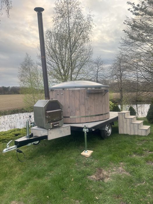 Balia mobilna 8 osób aeromasaż