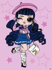 Malowanie po numerach - L.O.L. Surprise! 30x40cm. Ideyka