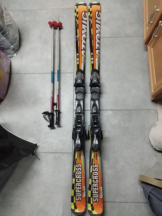Narty Atomic Supercross stan bdb gratis kijki