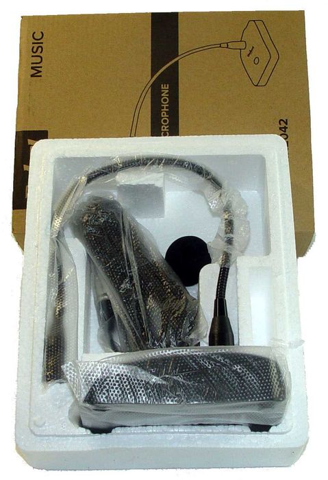 Mikrofon MH-35A giętki wysiegnik 42cm