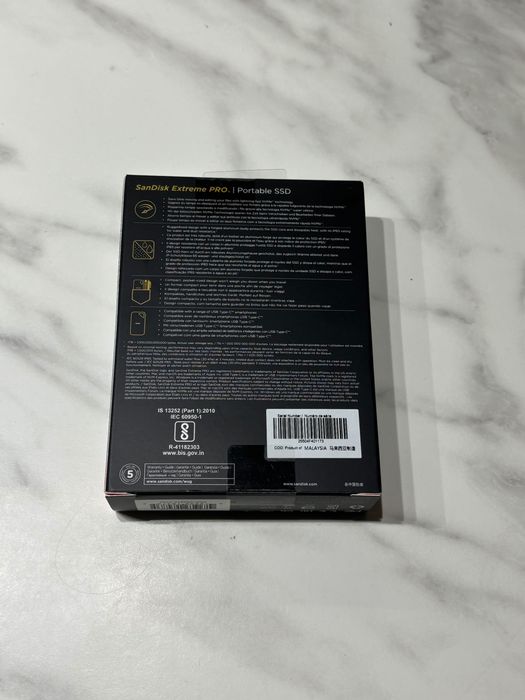 SanDisk Extreme PRO 4TB Przenośny Dysk SSD USB-C 2000 MB/s Nowy