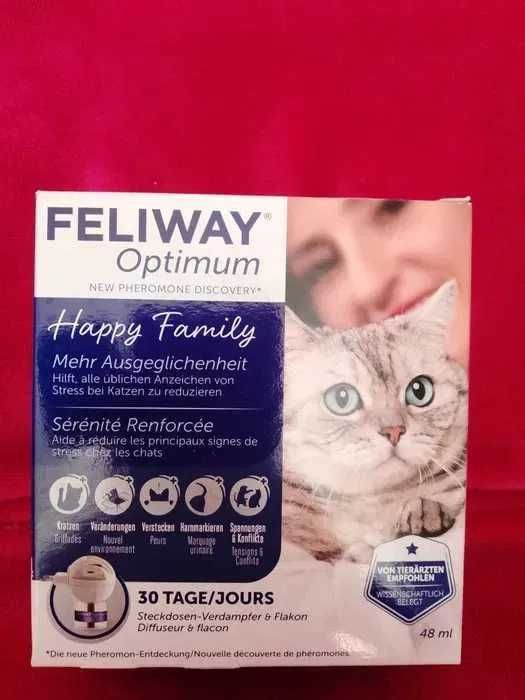 Feliway Optimum Dyfuzor  z wkładem 48 ml