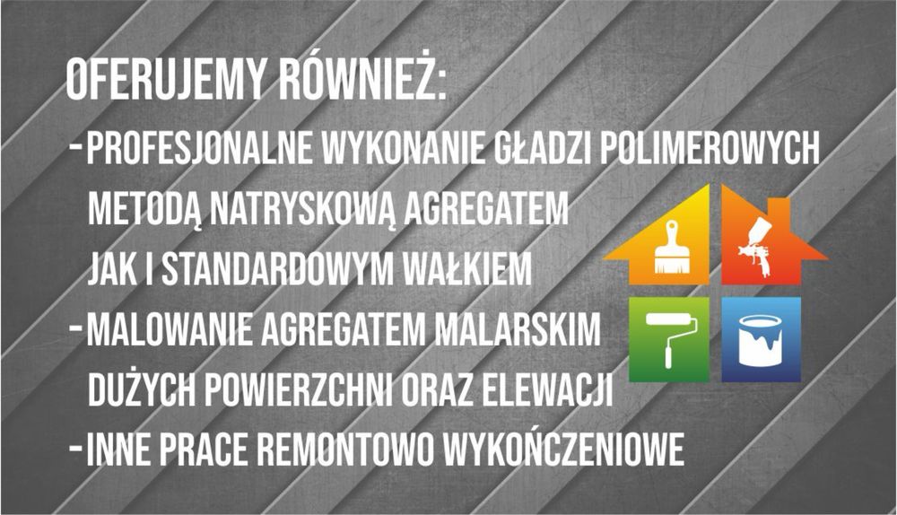 Wynajem agregatów malarskich i malarsko-szpachlarskich.