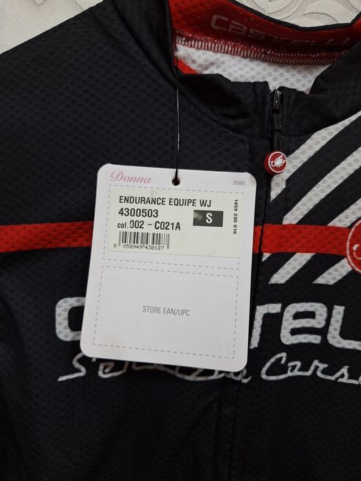Koszulka rowerowa CASTELLI ENDURANCE damska S kolarska szosowa