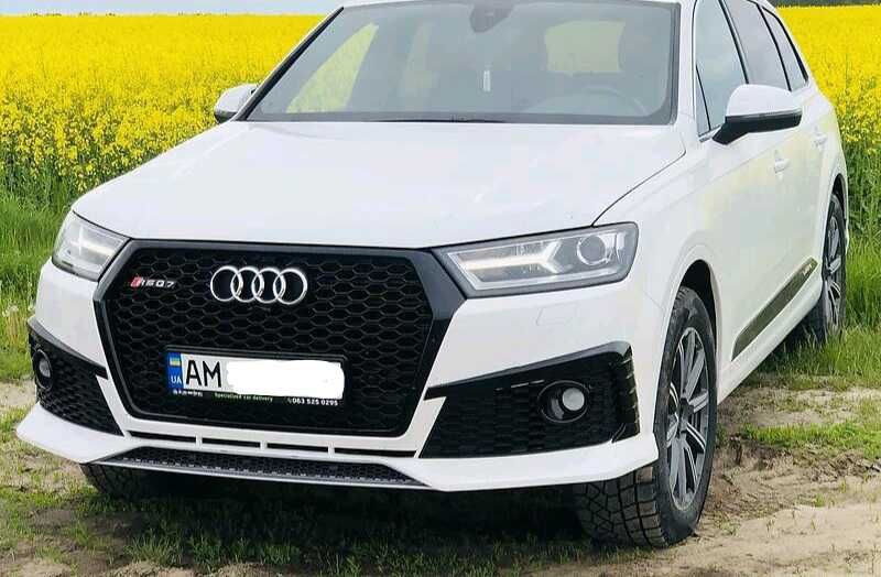 передний бампер audi q7 SQ7 4M 15-20 год стиль RSQ7 бампер 4m