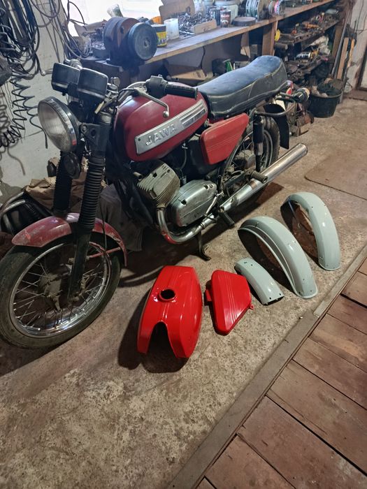 Ява 634 на ходу с живими доками