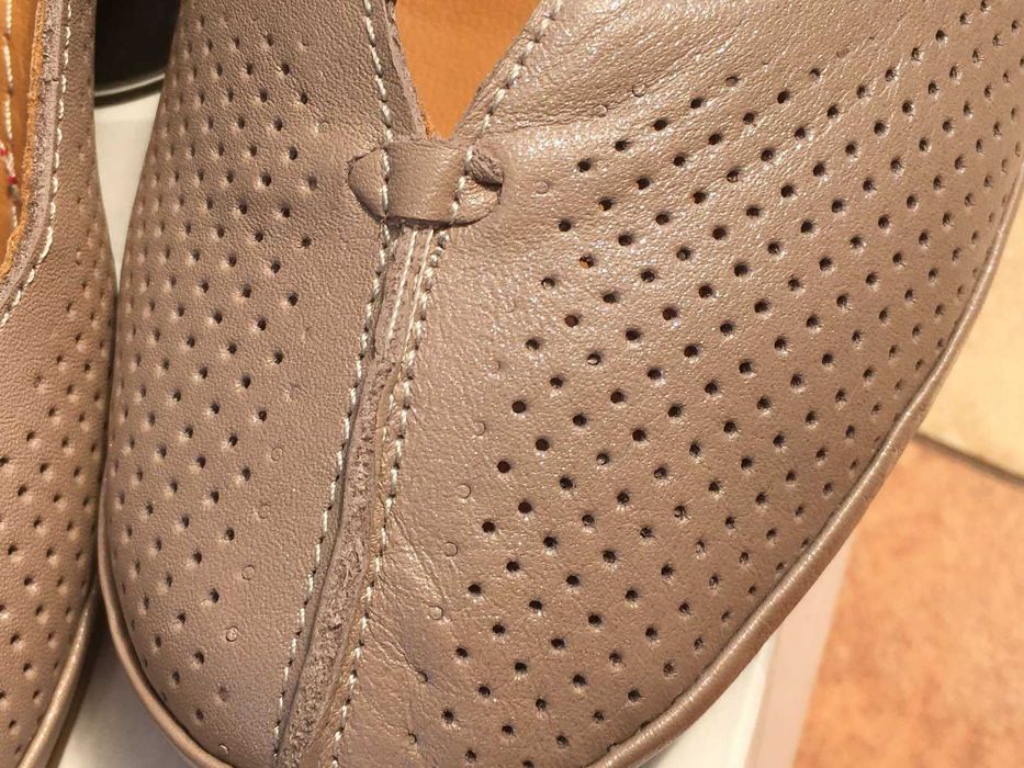 Новые кожаные туфли ТМ LA PINTA на повноту більшу за стандартну