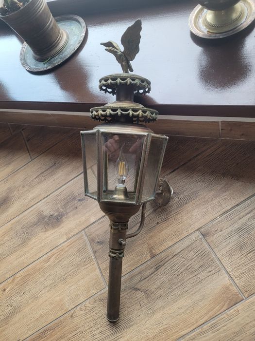 Світильник латунь,  бронза антикварний