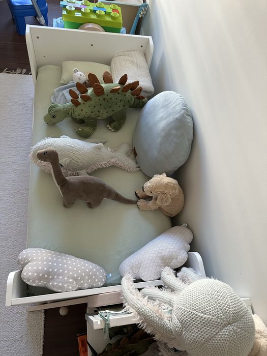 Cama Micuna com colchão - berço cama 2 em 1