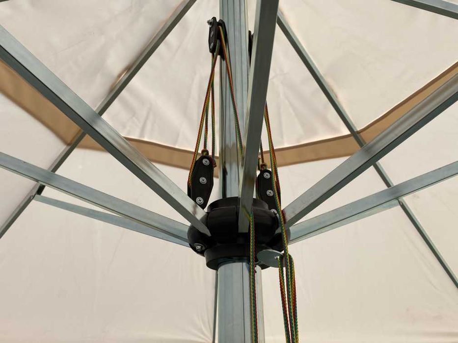 Duży PARASOL Ogrodowy 3m 3,5m 4m 4,5 m – KGW GMINA SOŁECTWO