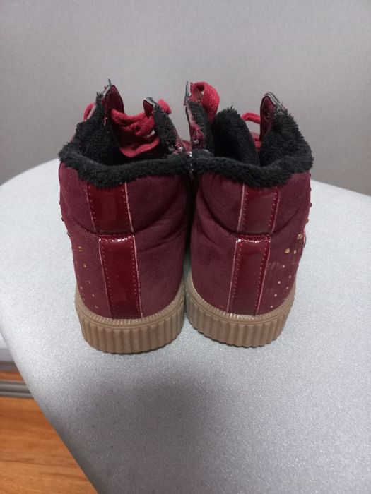 Buty dziewczęce zimowe r.36/37 dł. 22,8cm