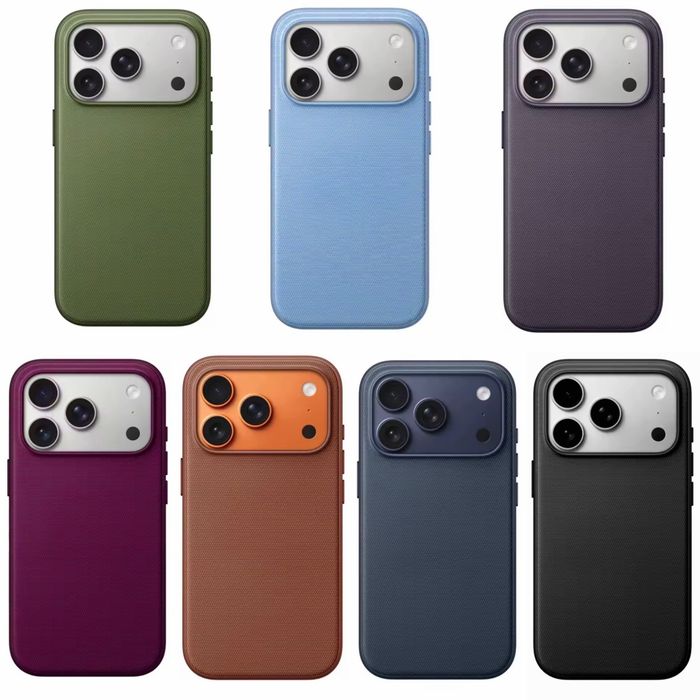 Чехол TechWoven на iPhone 18 Pro Mах/18 Pro, 17 Pro Max/17 Pro c MagSafe, с анимацией, Full Cover Camera Button