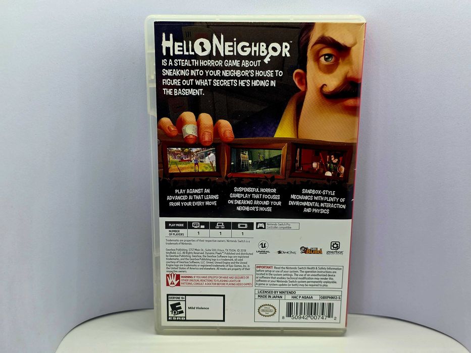 Hello Neighbor - Nintendo Switch