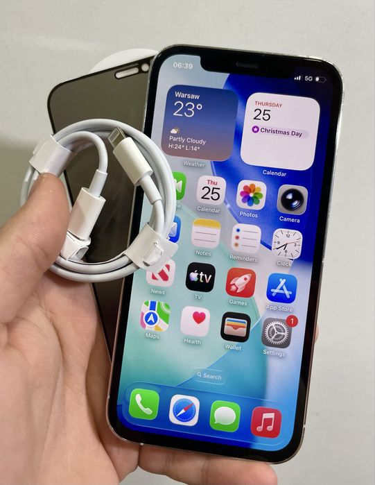 Iphone 12 pro 256gb 89% bateri bdb stan zestaw