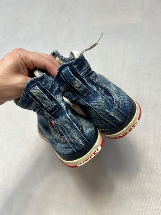 Buty Diesel denim jeans vintage y2k skate sneakers hip hop