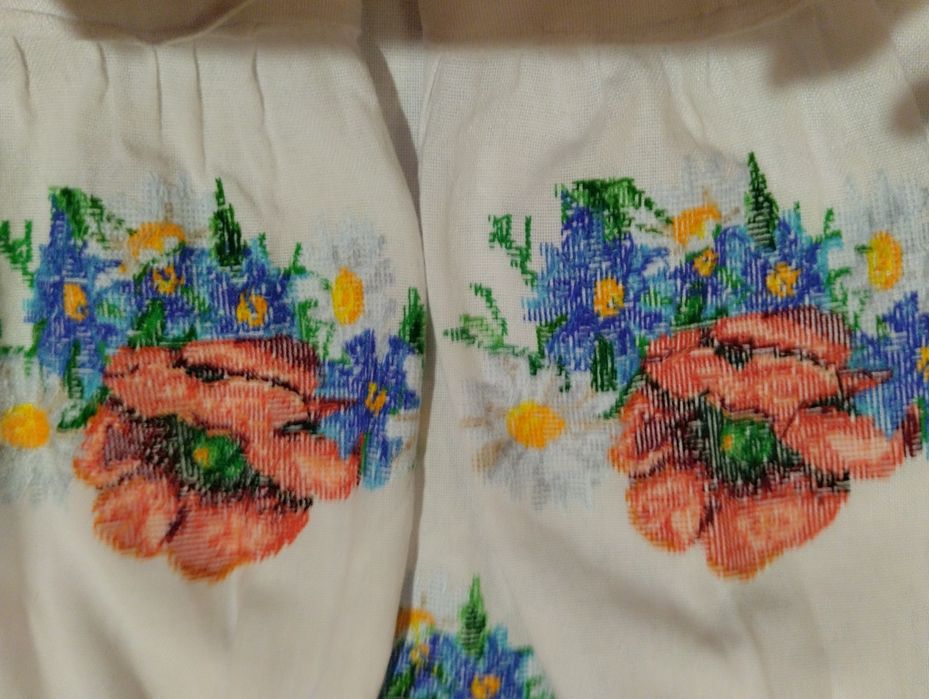 Вишиванка льон ручна робота 42-44