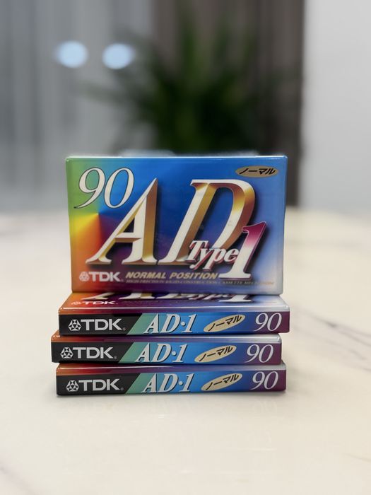 TDK AD1 90 — нова запечатана аудіо касета з Японії ‼️