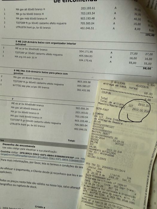 Cozinha ikea nova embalada TISTORP AXSTAD