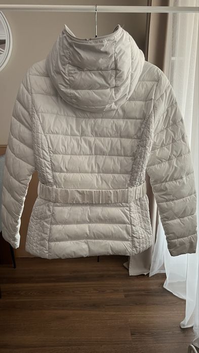 Biała kurtka Trussardi Jeans