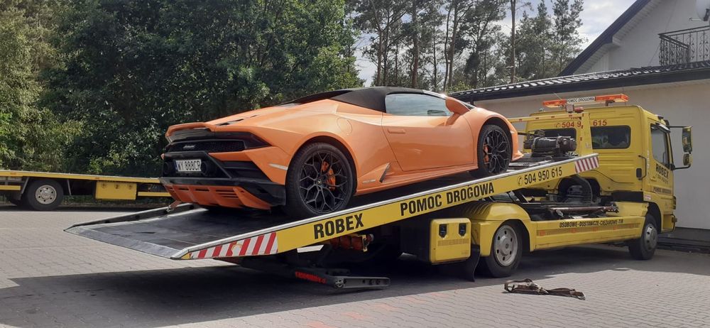 Pomoc Drogowa Auto Laweta Holowanie TIR Transport CIECHANÓW ROBEX