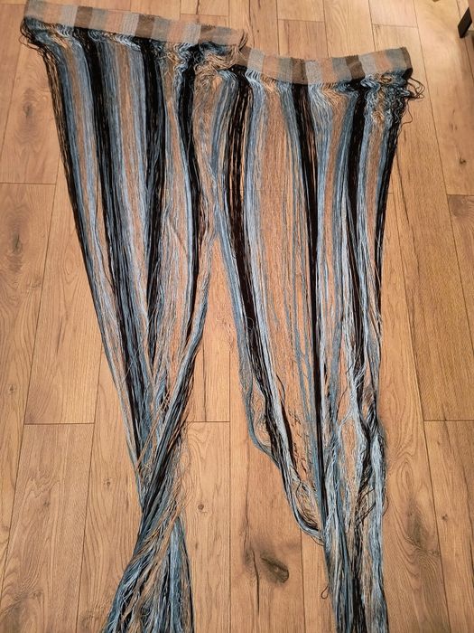 Firany makarony sznurki szerokość 150xwysokość 240