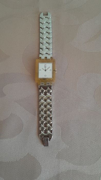 Relógio Swatch Square Ecailles D'Argent