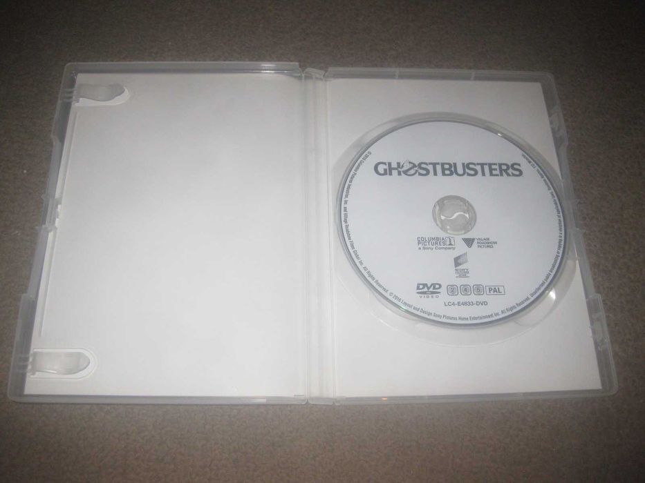 DVD "Caça-Fantasmas: Quem Você Vai Chamar" com Chris Hemsworth/Raro!