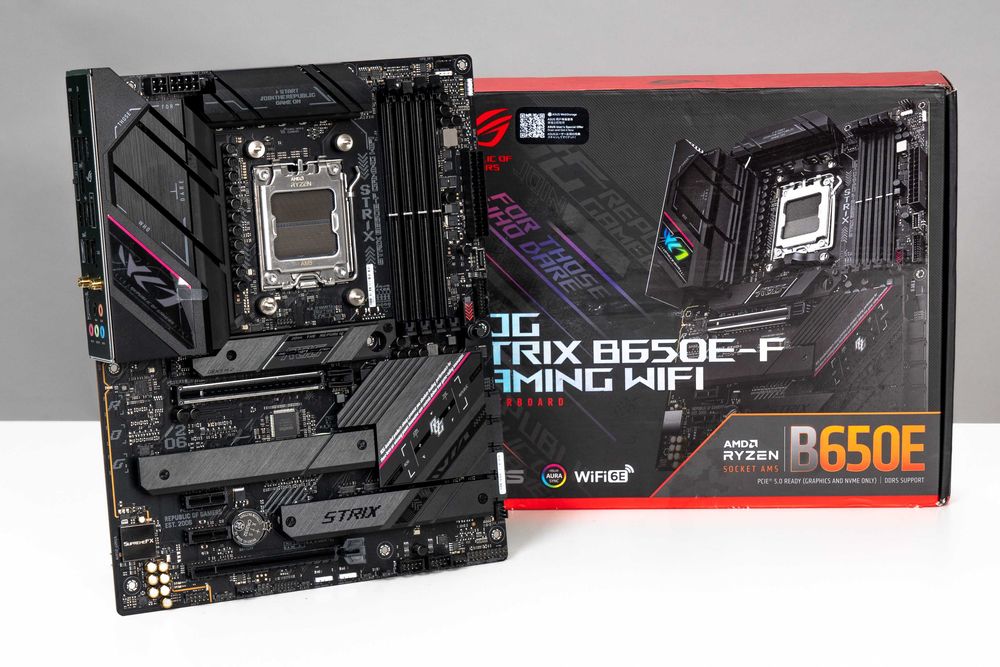 Материнська плата STRIX B650E-F GAMING WiFi/Гар 3 міс/SiliconFox