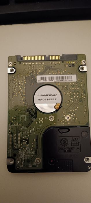 disco 500GB 2.5" SATA Hard Drive Western Digital WD5000BEVT portatil