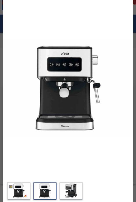 Maquina cafe Expresso UFESA Monza ( Nova )