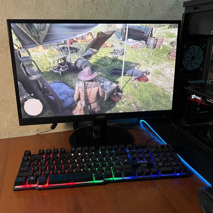 Игровой ПК GTX 1070 Компьютер XEON 8 ядер Стационарный блок 16GB ОЗУ
