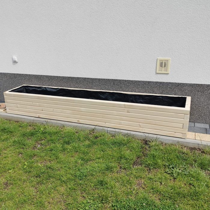 Doniczki Donice Drewniane Na wymiar Drewniane skrzynki skrzynie