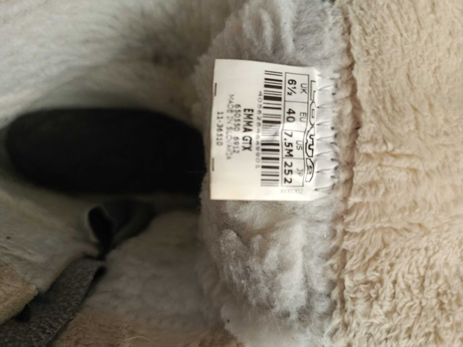 Водостойкие термо ботинки Lowa Gore-Tex на меху стелька 25,5 см