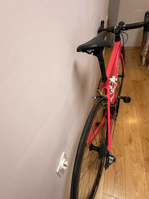 Rower szosowy karbonowy Canyon Ultimate CF SLX różowy, rozm. S carbon