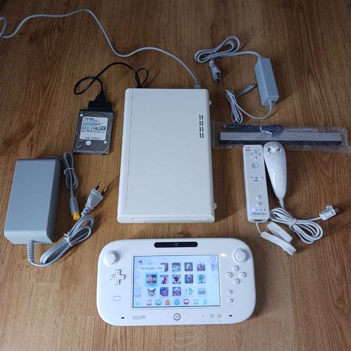 WiiU 16GB + 1000gb CFW Aroma+ ponad 140gier