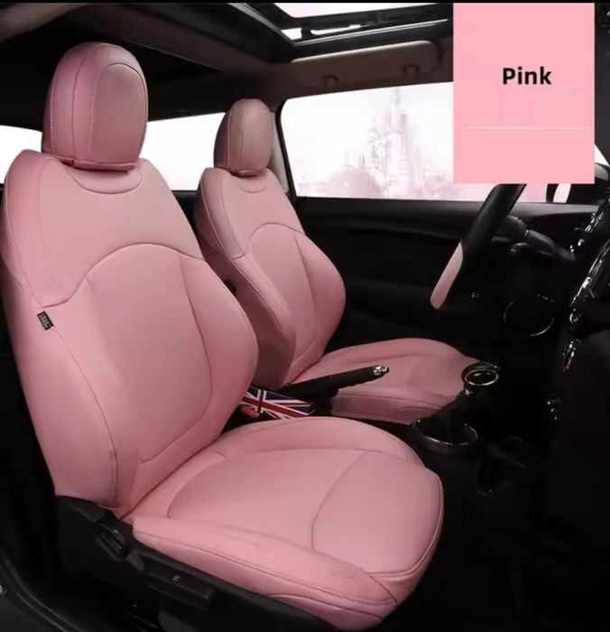 Рожеві Чохли на салон Tesla Model 3 Америка