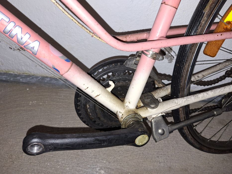 Bicicleta clássica Esmaltina para restauro