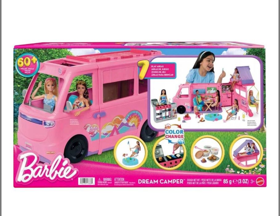 Новий оригінальний автобус Barbie , Кемпер, будинок на колеса. Mattel