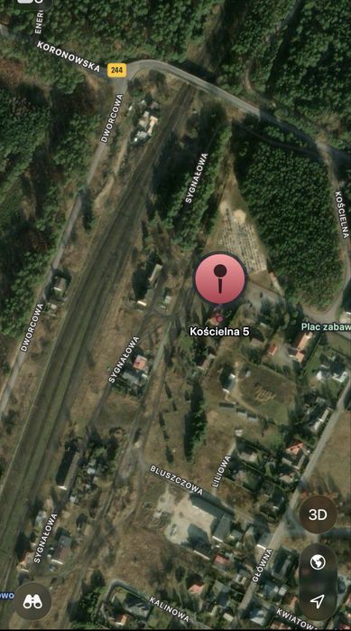 Działka budowlana 1120m2 Bp
